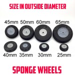 Sponge Wheels 60" (Outter Dia) Hole 18.5mm